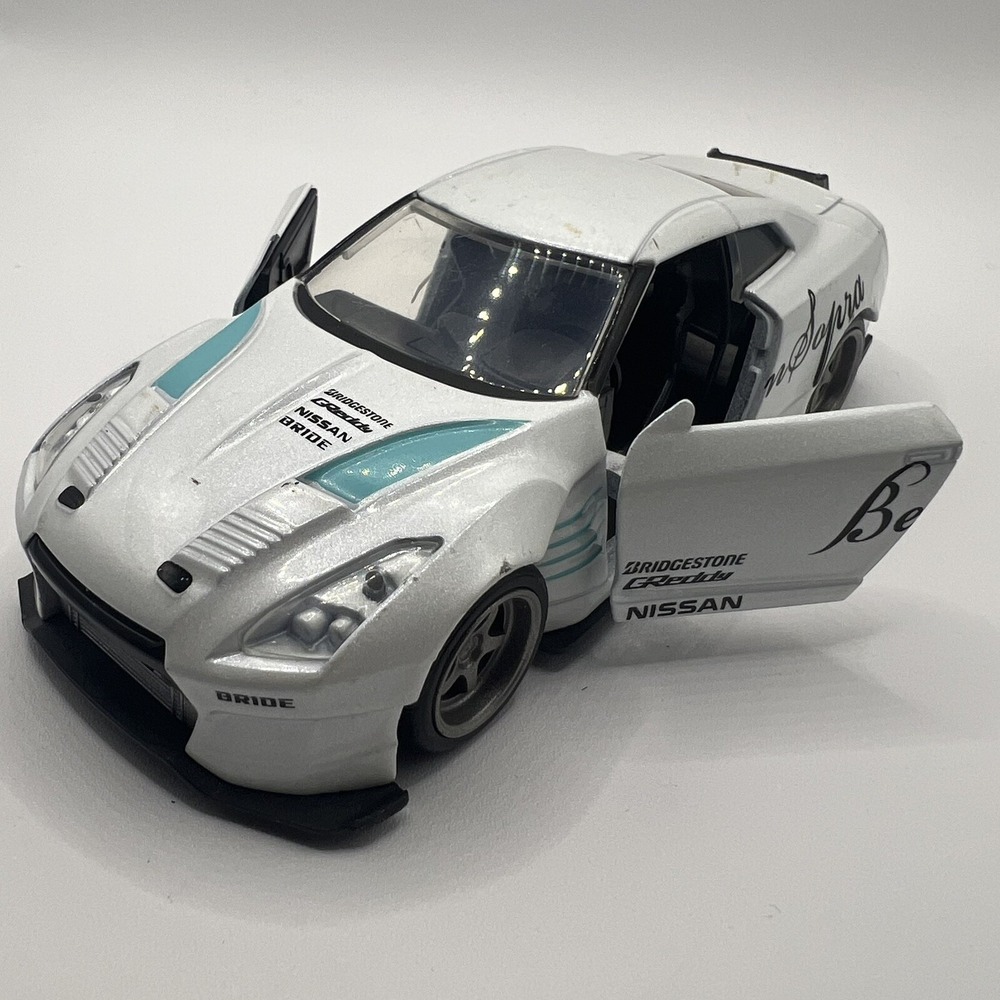 Jada JDM‎ Tuners 1/32 Scale 2009 NISSAN GT-R R35 BEN SOPRA Diecast Model Car Toy